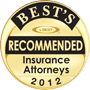 Best's Recommended Insurance Attorneys 2012