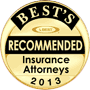 Best's Recommended Insurance Attorneys 2013