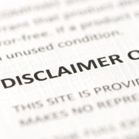 Disclaimer Disclaimer