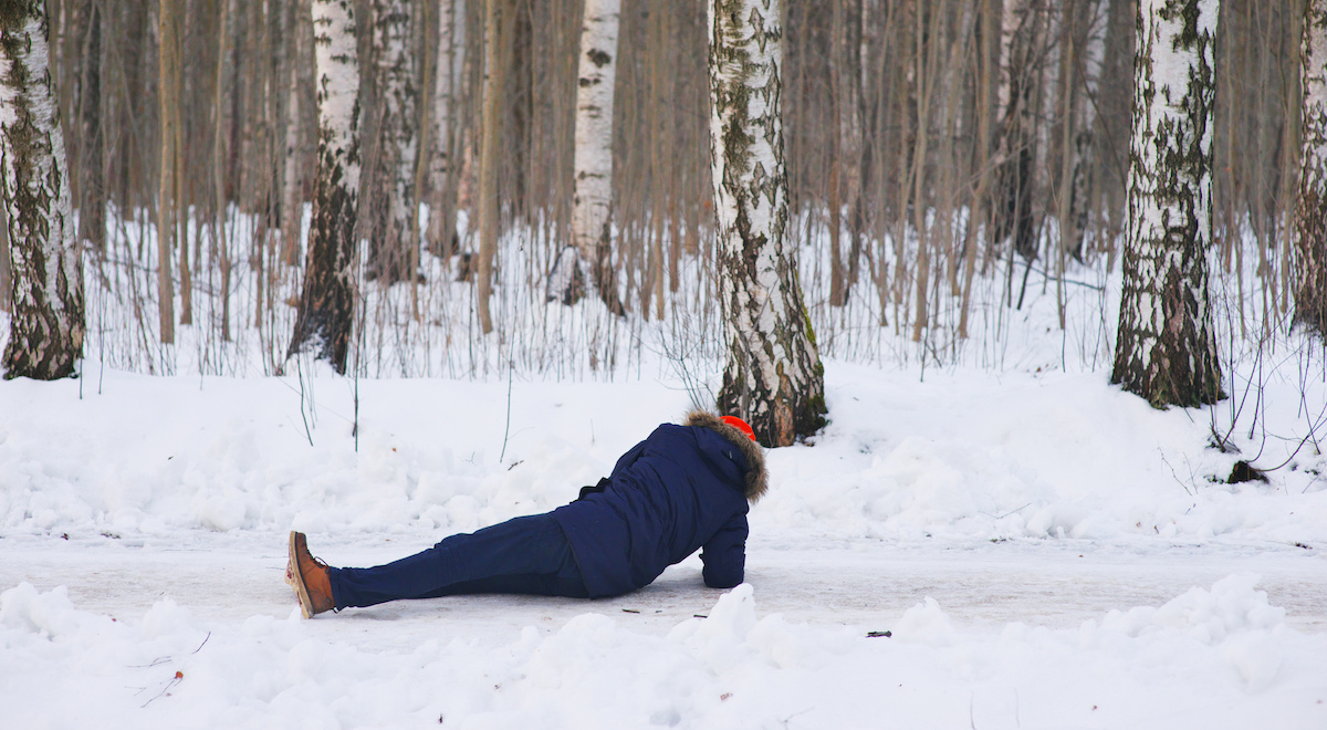 Body fell. The Dangers of oversleeping this Winter.
