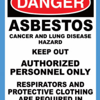 Danger asbestos