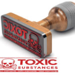 Toxic substance exposure stamp Toxic substance exposure stamp