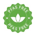 PFAS Free Badge, Seal, Label, Banner, Icon, Sticker, Emblem Vect